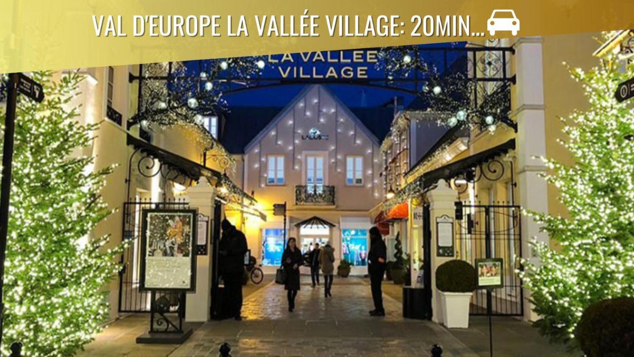 Le Moulin Dort Hyper Centre Gare Disney Meaux Exterior foto